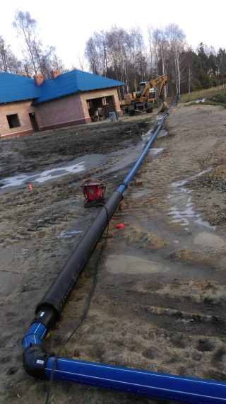 Sieć wodociągowa kolonia Borek